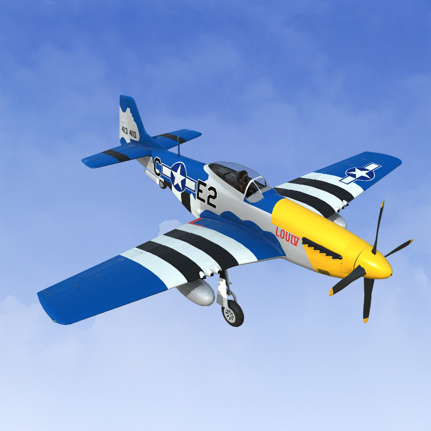 E-flite P-51D Mustang 1.5m